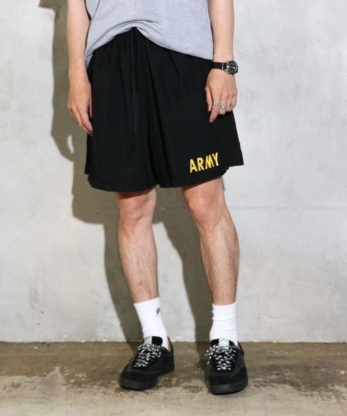 MILITARY（ミリタリー）の「U.S MILITARY / ユーエスミリタリー US ARMY TRAINING SHORTS DEADSTOCK MADE BY SOFFE ソフィー アメリカ軍（その他パンツ・メンズ・ブラック・X-LARGE）」の2枚目の写真
