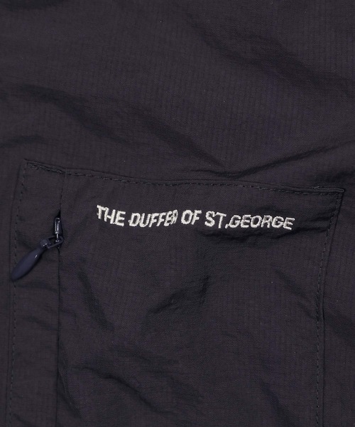 The DUFFER of ST.GEORGE（ザダファーオブセントジョージ）の「【WEB限定アイテム】SET UP RIPSTOP NYLON VEST：セットアップ リップストップ ナイロンベスト（ベスト・メンズ・ネイビー/ブラック/カーキ・LARGE/MEDIUM/X-LARGE）」の14枚目の写真