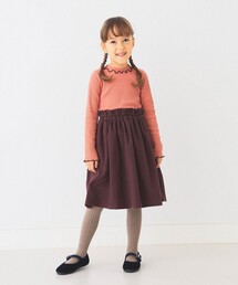 BEAMS mini（ビームスミニ）の「メローリブ 切り替え ワンピース 2024FW（90～150cm）（ワンピース・キッズ）」