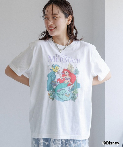 ディズニー ロビンフッド メナジェリー エクリュ Tシャツ FREDY & GLOSTER｜【GOOD ROCK SPEED】別注ペンキ/ダメージ加工