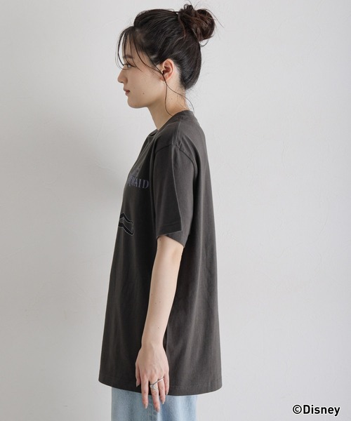 Disney（ディズニー）の「GOOD ROCK SPEED/DISNEYプリントTシャツ（Tシャツ/カットソー・レディース・ブラック/ホワイト・FREE）」の9枚目の写真