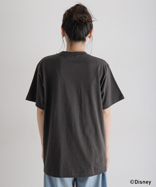 Disney（ディズニー）の「GOOD ROCK SPEED/DISNEYプリントTシャツ（Tシャツ/カットソー・レディース・ブラック/ホワイト・FREE）」の8枚目の写真
