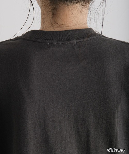 Disney（ディズニー）の「GOOD ROCK SPEED/DISNEYプリントTシャツ（Tシャツ/カットソー・レディース・ブラック/ホワイト・FREE）」の7枚目の写真