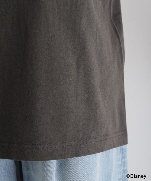 Disney（ディズニー）の「GOOD ROCK SPEED/DISNEYプリントTシャツ（Tシャツ/カットソー・レディース・ブラック/ホワイト・FREE）」の4枚目の写真
