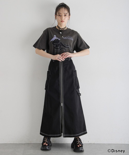 Disney（ディズニー）の「GOOD ROCK SPEED/DISNEYプリントTシャツ（Tシャツ/カットソー・レディース・ブラック/ホワイト・FREE）」の21枚目の写真