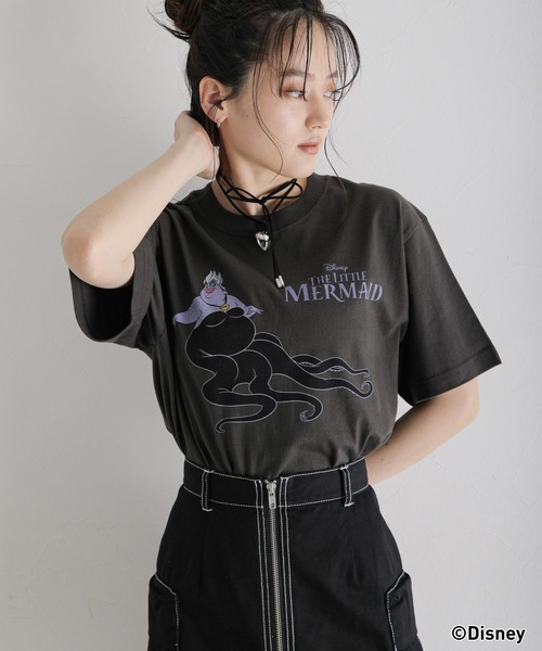 Disney（ディズニー）の「GOOD ROCK SPEED/DISNEYプリントTシャツ（Tシャツ/カットソー・レディース・ブラック/ホワイト・FREE）」の18枚目の写真