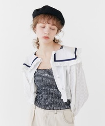 RUBY AND YOU | セーラーカラーボレロブラウス(シャツ/ブラウス)