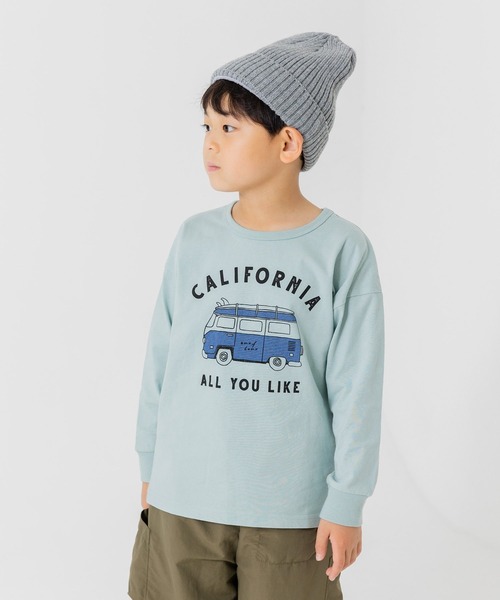 chil2（チルツー）の「プリント 長袖Tシャツ（Tシャツ/カットソー・キッズ・C/D/E/F/A/H/J/K/L/B/G/I・80ｃｍ/90cm/100cm/110cm/120cm/130cm/140cm）」の6枚目の写真