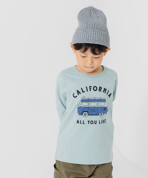 chil2（チルツー）の「プリント 長袖Tシャツ（Tシャツ/カットソー・キッズ・C/D/E/F/A/H/J/K/L/B/G/I・80ｃｍ/90cm/100cm/110cm/120cm/130cm/140cm）」の16枚目の写真