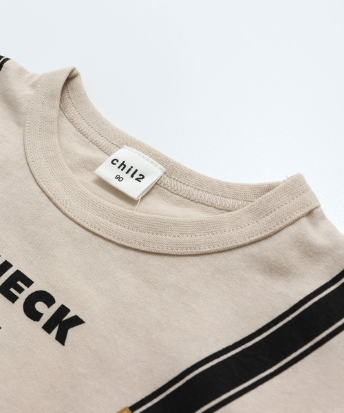 chil2（チルツー）の「プリント 長袖Tシャツ（Tシャツ/カットソー・キッズ・C/D/E/F/A/H/J/K/L/B/G/I・80ｃｍ/90cm/100cm/110cm/120cm/130cm/140cm）」の19枚目の写真