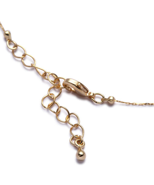 N.(N. Natural Beauty Basic)(エヌエヌナチュラルビューティーベーシック)の「◆ペタルフリンジネックレス(ネックレス・レディース・ゴールド・フリ-)」の5枚目の写真