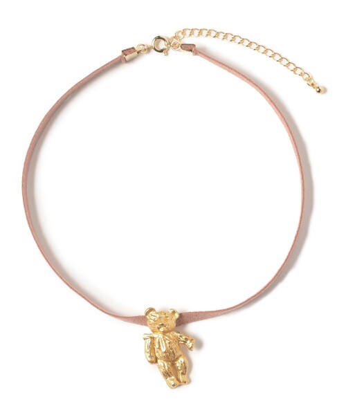 Ray BEAMS（レイビームス）の「くま チョーカー（チョーカー・レディース・ゴールド/シルバー・ONE SIZE）」の2枚目の写真