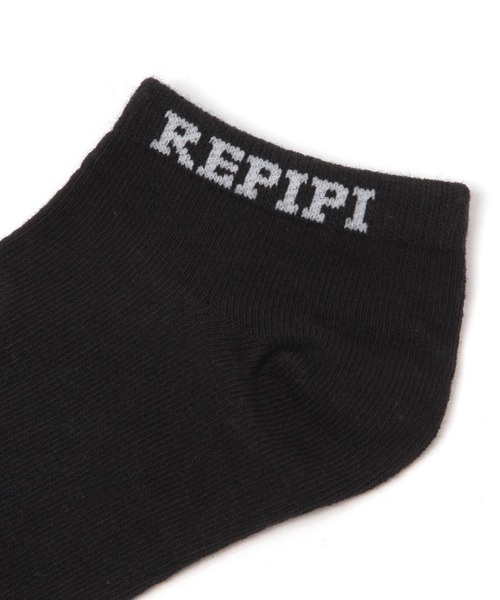 repipi armario(レピピ アルマリオ)の「レピピロゴショートソックス(ソックス/靴下・キッズ・ブラック/ブルー/シルバー/ホワイト/グリーン/ライム/パープル・FREE)」の8枚目の写真