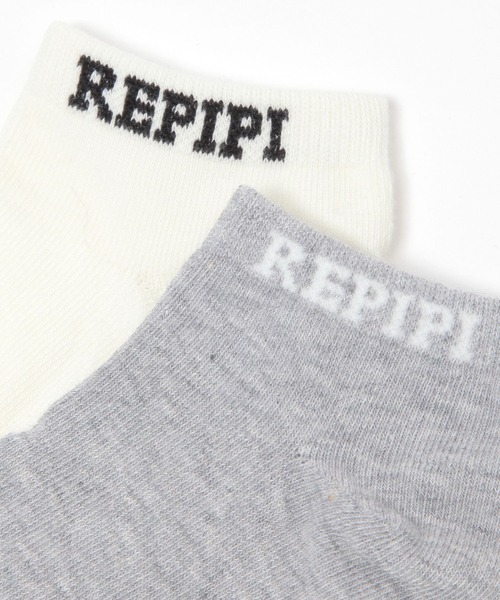 repipi armario(レピピ アルマリオ)の「レピピロゴショートソックス(ソックス/靴下・キッズ・ブラック/ブルー/シルバー/ホワイト/グリーン/ライム/パープル・FREE)」の11枚目の写真