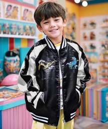 WESTSEA（ウエストシー）の「キッズ スカジャン 刺繍 恐竜 100㎝ 120㎝（スカジャン）」