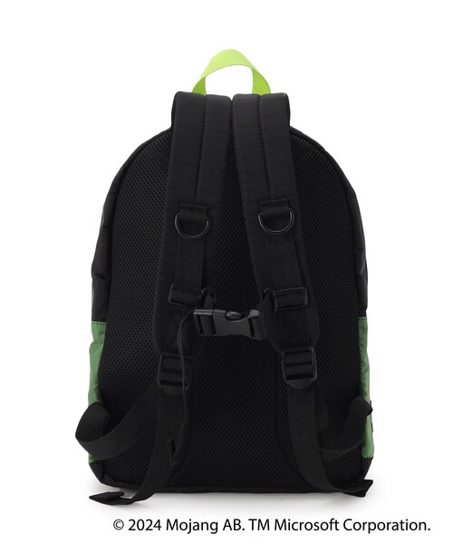 SHOO・LA・RUE(シューラルー)の「◆【マインクラフト】刺繍リュック(バックパック/リュック・キッズ・ブラック/モスグリーン系4・00)」の6枚目の写真