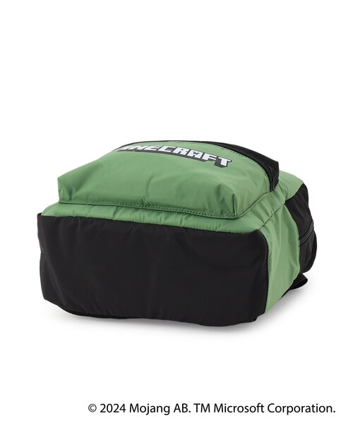 SHOO・LA・RUE(シューラルー)の「◆【マインクラフト】刺繍リュック(バックパック/リュック・キッズ・ブラック/モスグリーン系4・00)」の7枚目の写真