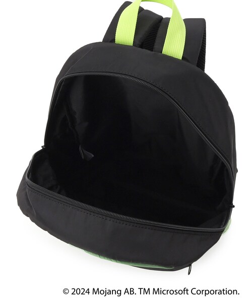 SHOO・LA・RUE(シューラルー)の「◆【マインクラフト】刺繍リュック(バックパック/リュック・キッズ・ブラック/モスグリーン系4・00)」の8枚目の写真