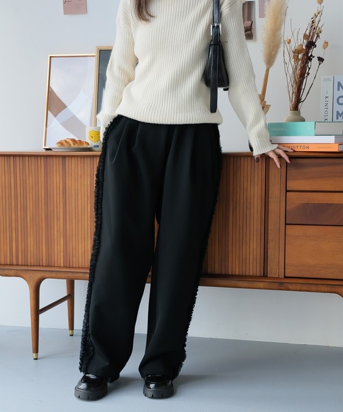 MEKKI FOUFOU フリルパンツ
