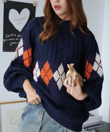 アーガイル ニット」に該当するファッション通販 - ZOZOTOWN