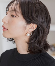 Andemiu | ビックパールピアス145298(ピアス（両耳用）)