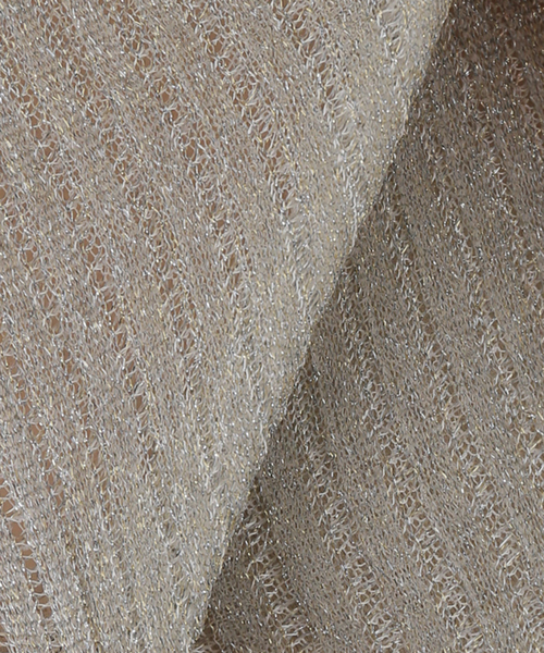 【セール】【babaco/ババコ】Lurex Rib プルオーバー / BA01-TG40（Tシャツ/カットソー）｜EMILY WEEK（エミリーウィーク）