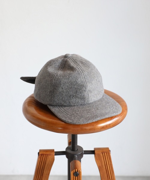 Bonjour Sagan(ボンジュールサガン)の「【Casselini】ウールリボンキャップ(キャップ・レディース・ブラック/グレー・FREE)」の11枚目の写真