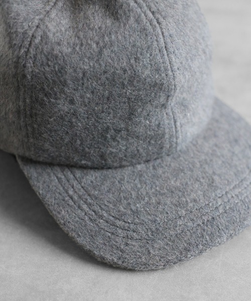 Bonjour Sagan(ボンジュールサガン)の「【Casselini】ウールリボンキャップ(キャップ・レディース・ブラック/グレー・FREE)」の12枚目の写真