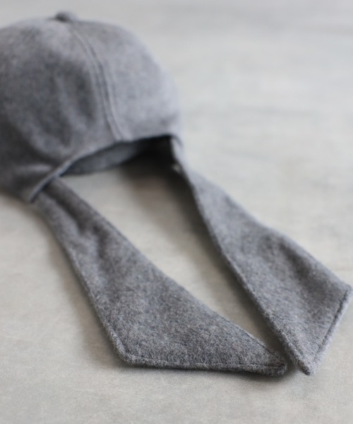 Bonjour Sagan(ボンジュールサガン)の「【Casselini】ウールリボンキャップ(キャップ・レディース・ブラック/グレー・FREE)」の15枚目の写真