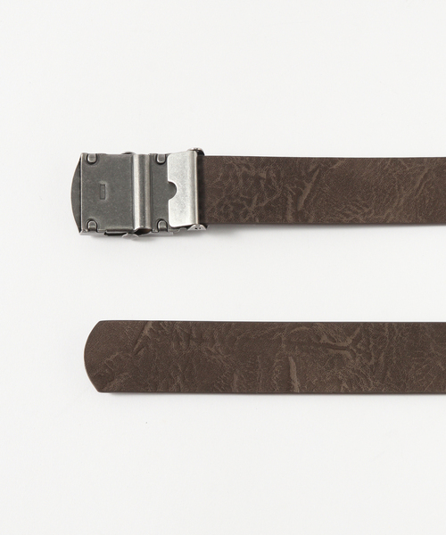 B.C STOCK（ベーセーストック）の「IINHERT GACHA BELT（ベルト・メンズ・ブラック/ブラウン・FREE）」の4枚目の写真