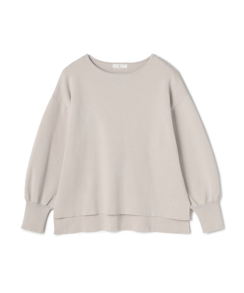 CROSS FUNCTION（クロスファンクション）の「《洗える・タンブル乾燥可》サマ美え スウェットライクバルーンスリーブニット【CROSS FUNCTION/クロスファンクション】（ニット/セーター・レディース・ライトベージュ/ホワイト系その他/ブラック系その他/レッド/ブラック/チャコールグレー/ブラウン系その他・LL/M/L）」の10枚目の写真