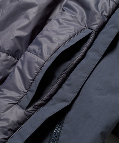 FIRST DOWN(ファーストダウン)の「FIRST DOWN/ファーストダウン ECODOWN JACKET/エコダウンジャケット(ダウンジャケット/コート・メンズ・ブラック/ベージュ/グレイッシュブルー・M/L/XL)」の7枚目の写真
