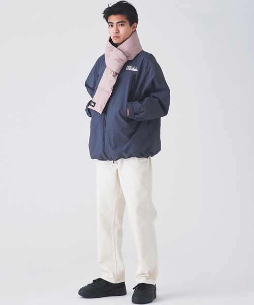 FIRST DOWN(ファーストダウン)の「FIRST DOWN/ファーストダウン ECODOWN JACKET/エコダウンジャケット(ダウンジャケット/コート・メンズ・ブラック/ベージュ/グレイッシュブルー・M/L/XL)」の10枚目の写真