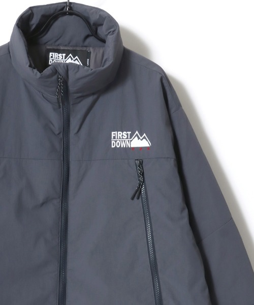 FIRST DOWN(ファーストダウン)の「FIRST DOWN/ファーストダウン ECODOWN JACKET/エコダウンジャケット(ダウンジャケット/コート・メンズ・ブラック/ベージュ/グレイッシュブルー・M/L/XL)」の12枚目の写真