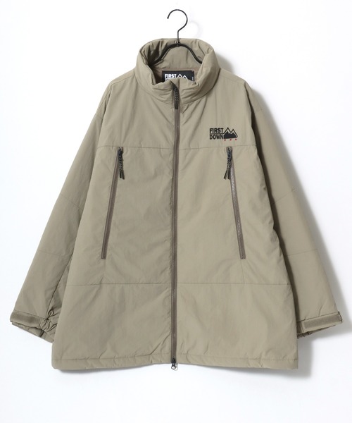 FIRST DOWN(ファーストダウン)の「FIRST DOWN/ファーストダウン ECODOWN JACKET/エコダウンジャケット(ダウンジャケット/コート・メンズ・ブラック/ベージュ/グレイッシュブルー・M/L/XL)」の16枚目の写真