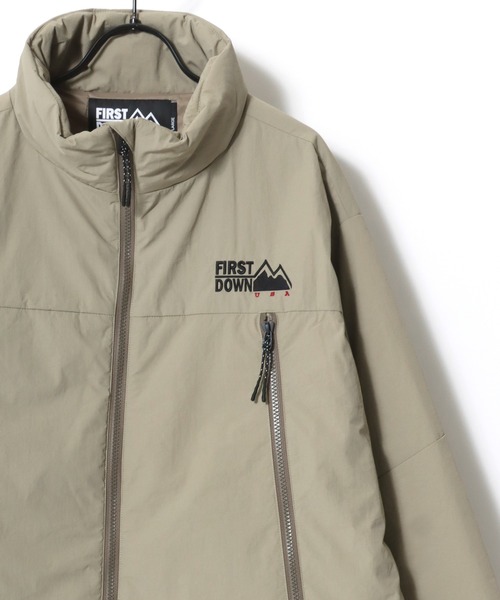 FIRST DOWN(ファーストダウン)の「FIRST DOWN/ファーストダウン ECODOWN JACKET/エコダウンジャケット(ダウンジャケット/コート・メンズ・ブラック/ベージュ/グレイッシュブルー・M/L/XL)」の13枚目の写真