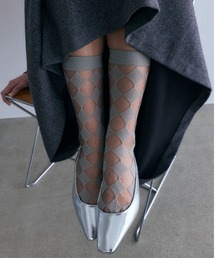 IRIS47（イリスフォーセブン）の「【IRIS 47】checker socks/チェッカー ソックス（ソックス/靴下）」