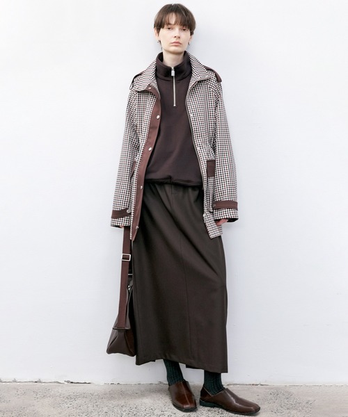 tageechita】チェック柄ハンティングジャケット（ミリタリージャケット