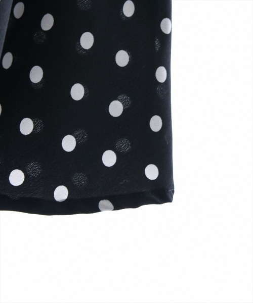 clear（クリア）の「ドット柄マーメイドスカート [大人 フェミニン]≪再入荷≫（スカート・レディース・ブラック/オフホワイト・F）」の13枚目の写真