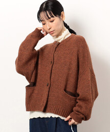 ONIGIRI | カラーネップ　モモンガ　ニットカーディガン(カーディガン/ボレロ)