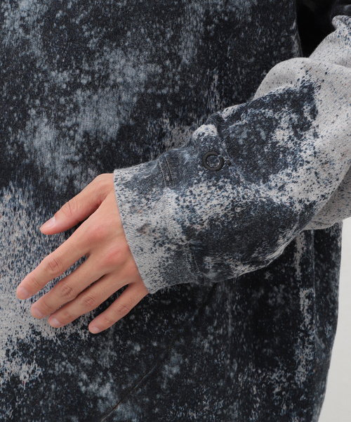 NOMA t.d.(ノーマティーディー)の「【NOMA T.D. / ノ-マ・ティー・ディー】Hand Dyed Twist Sweat(スウェット・メンズ・チャコールグレー・3/4)」の19枚目の写真