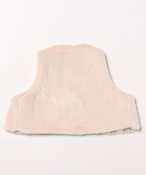 nino（ニノ）の「ファーベスト（ベスト・キッズ・ベージュ/ラベンダー・80-90/90-100/110-120）」の3枚目の写真