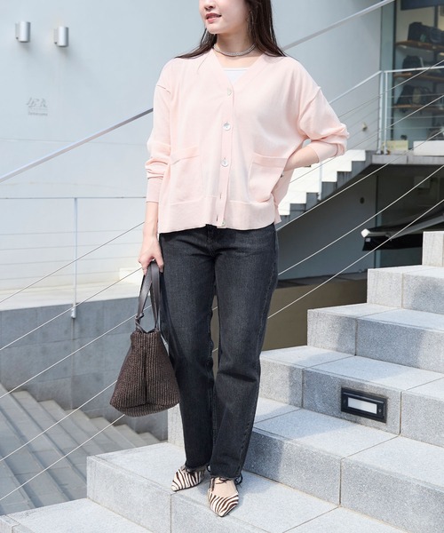 RED CARD TOKYO MM66 ハイライズストレート デニムパンツ24 RED CARD TOKYO レッドカード トーキョー ハイライズストレート