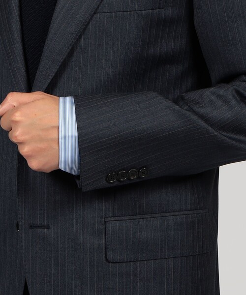 セール】ウール シングルブレステッド2Bスーツ DORMEUIL AMADEUS365