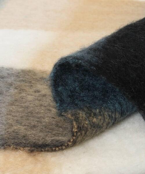 SMELLY（スメリー）の「ボリュームチェックマフラー（マフラー・レディース・パープル系その他/ブルー系その他・-）」の17枚目の写真