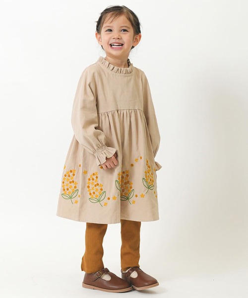 Little s.t by s.t closet】刺繍ワンピース（ワンピース）｜RIO