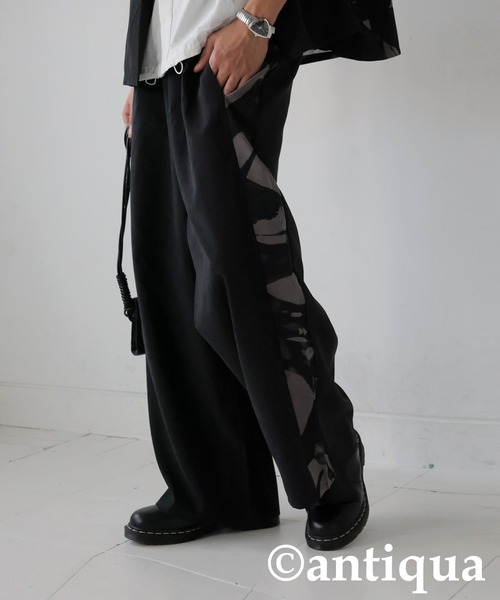 antiqua（アンティカ）の「柄切り替えパンツ（その他パンツ・レディース・ブラック・LARGE/MEDIUM）」の21枚目の写真