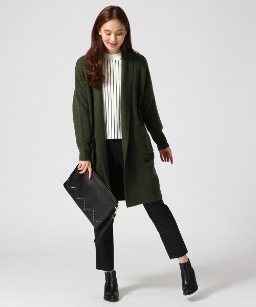 GLOBAL WORK(グローバルワーク)の「ウラケポケツキBOX-プルオーバー長袖/570451(Tシャツ/カットソー・レディース・グレー/ネイビー/ホワイト/その他/カーキ・MEDIUM/LARGE)」の10枚目の写真