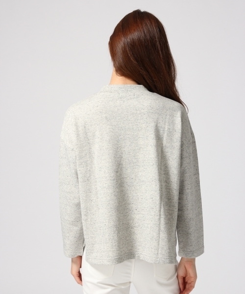 GLOBAL WORK(グローバルワーク)の「ウラケポケツキBOX-プルオーバー長袖/570451(Tシャツ/カットソー・レディース・グレー/ネイビー/ホワイト/その他/カーキ・MEDIUM/LARGE)」の16枚目の写真