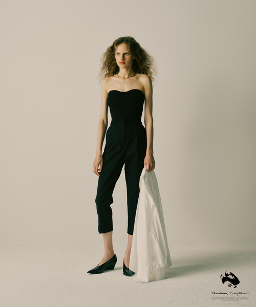 ADAM ET ROPE'(アダムエロペ)の「【AUDREY HEPBURN COLLECTION BY JUN】Knit Bustier(その他トップス・レディース・ブラック・FREE)」の2枚目の写真